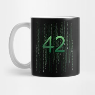 The ultimate answer to the Matrix Mug